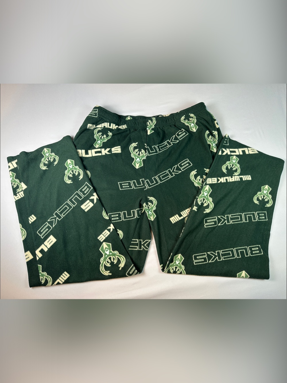 Milwaukee Bucks Men’s Pajama Pants Size XL Sleepwear Pockets